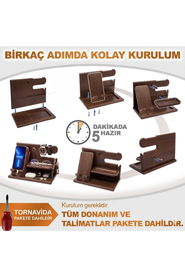 Masif Maun Ahşap Masaüstü Düzenleyici | Erkek Telefon Stand Organizatörü | Erkekler İçin Hediye | Doğum Günü Masif Maun Ahşap Masaüstü Düzenleyici | Erkek Telefon Stand Organizatörü | Erkekler İçin Hediye | Doğum Günü